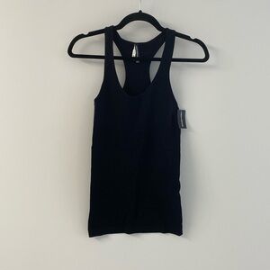 Urban Planet Women’s black racerback activewear tank top - size medium